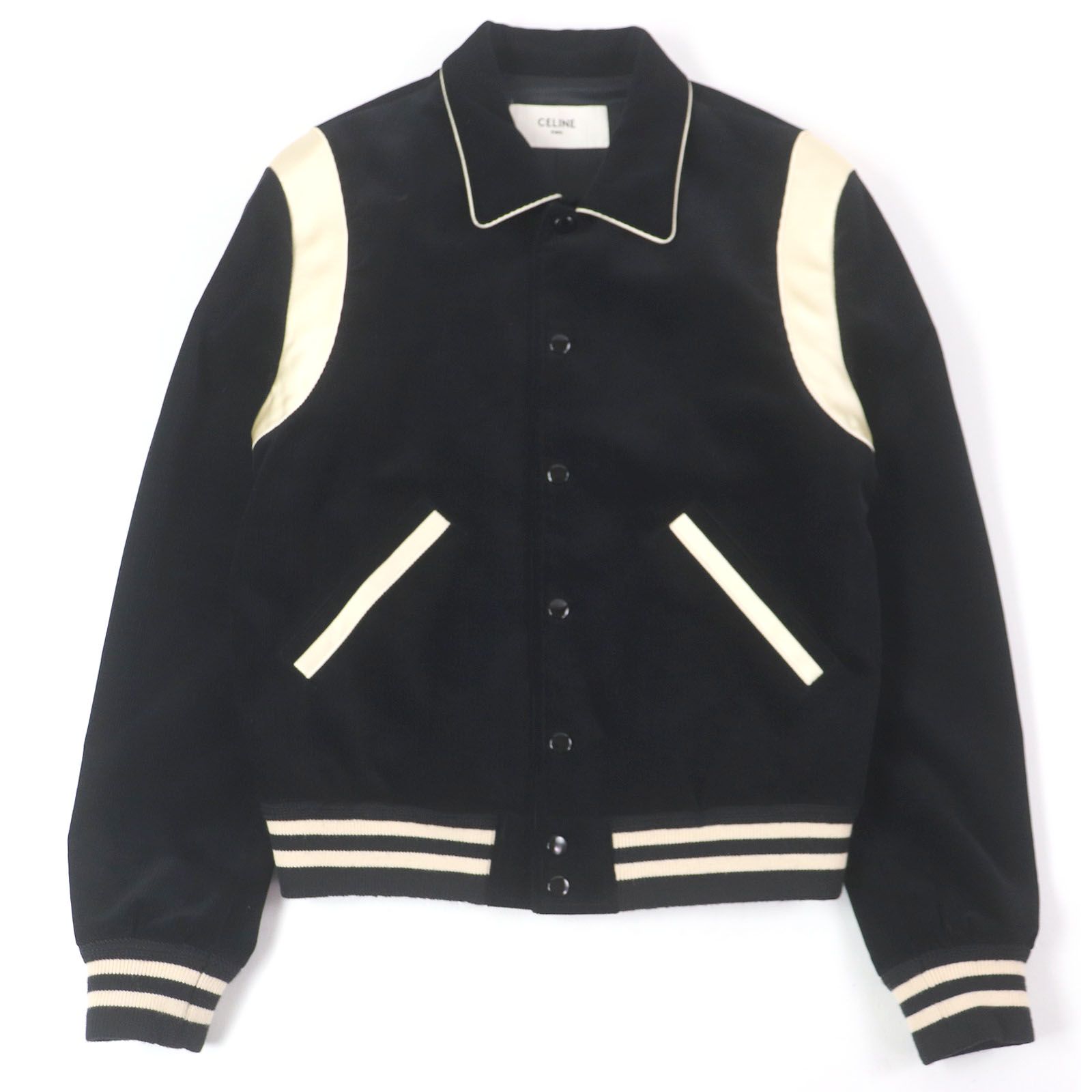 Schott スカジャン 星柄袖 Sサイズ schott - 【希少】Schott ショット スター刺繍 スカジャン ブラック M