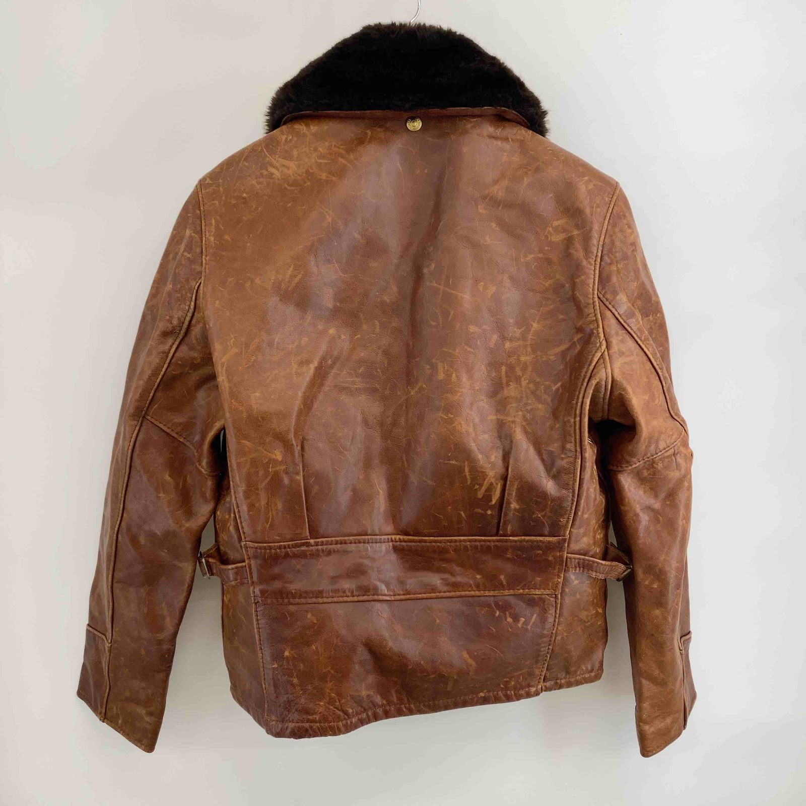 Schott USA製　ブラウン レザージャケット Schott ブラウンレザージャケット USA製 vintage