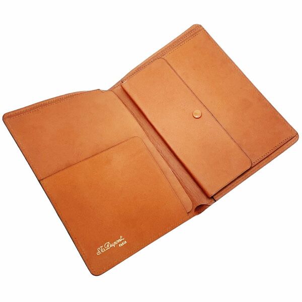デュポン 財布 Dロゴ 二つ折り財布 レザー 革 ブラウン 茶色 S.T. Dupont 中財布 ミドルウォレット ウォレット サイフ メンズ 紳士 男性 WWW_USTAUSTRALIA_COM_AU