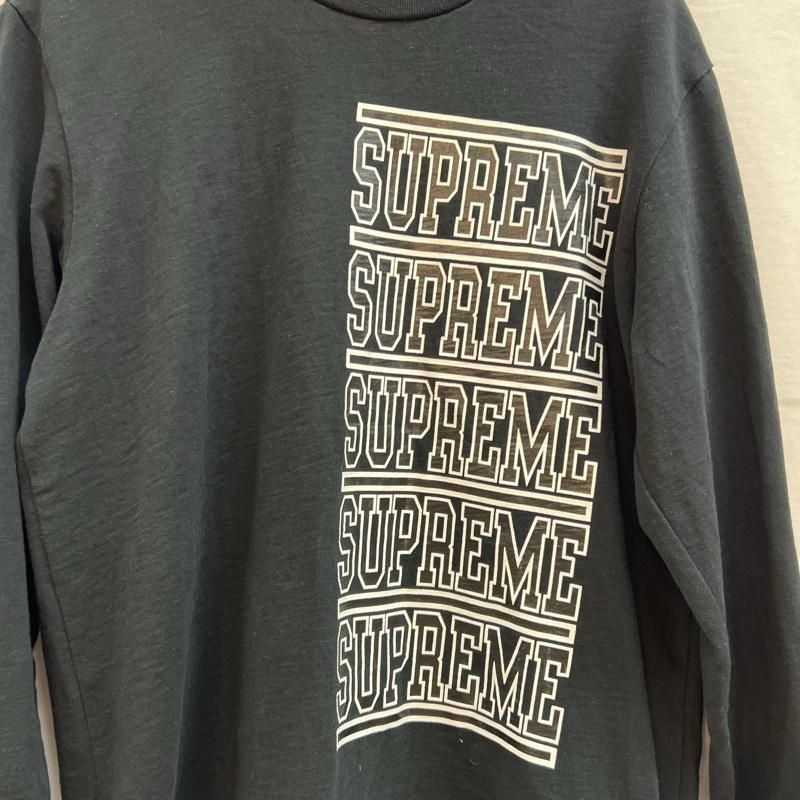 Supreme シュプリーム Tシャツ 長袖 18ss Stacked L/S Top レタリング ロゴ ロンT - メルカリ