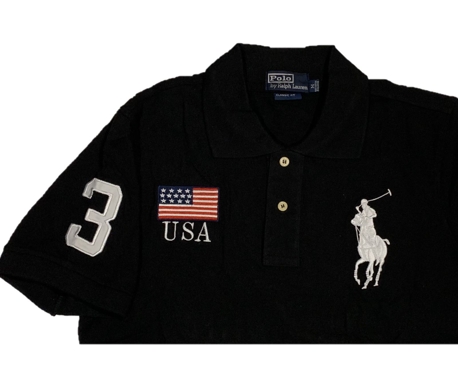 us polo assn united3 ポロシャツ ブラック M