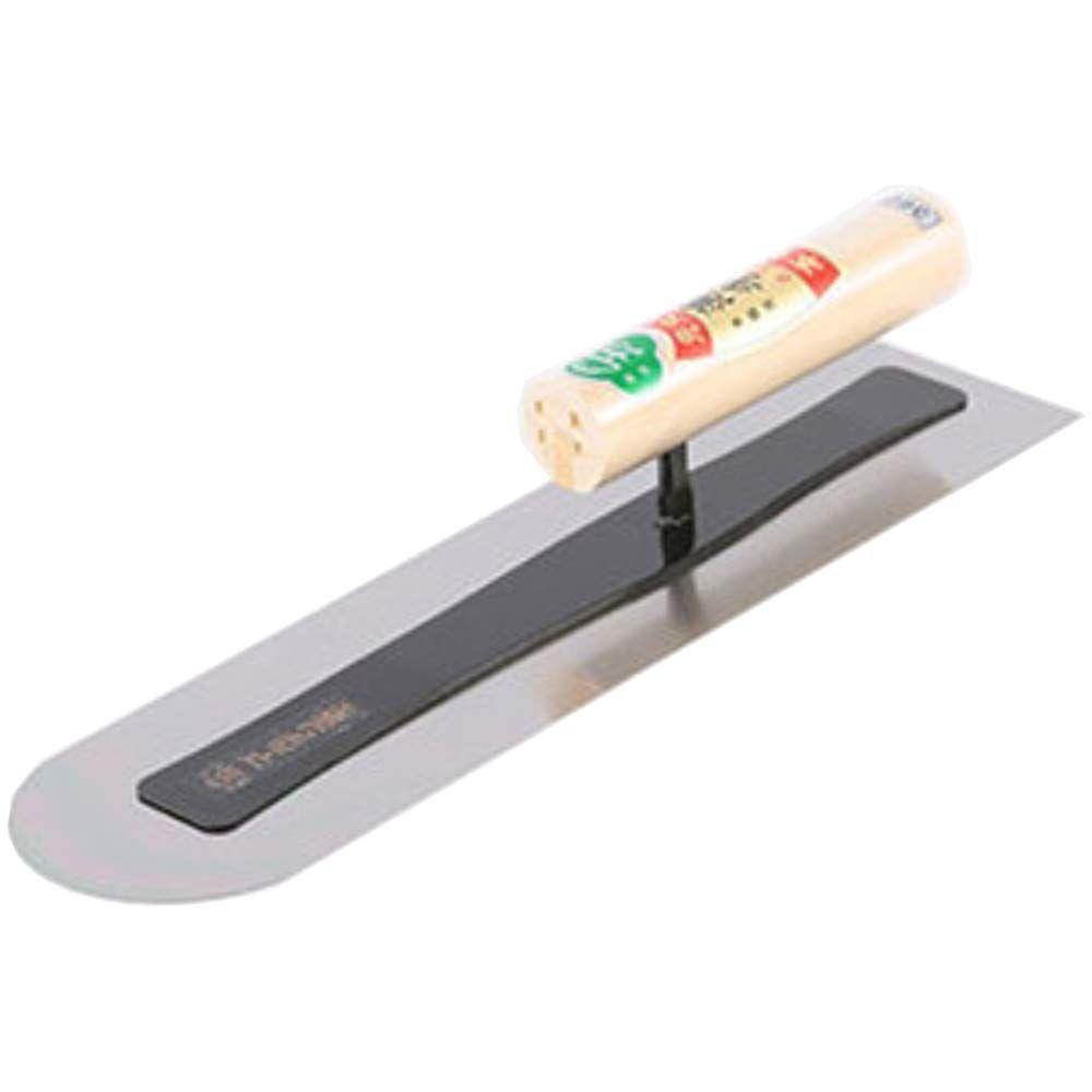 東京西勘(Tokyo Nishikan) 先丸極薄土間鏝 本焼 ゴールデン富士 65575 330mm 0.3mm厚 本体: 奥行7cm 本体: 高さ33cm 本体: 幅10cm