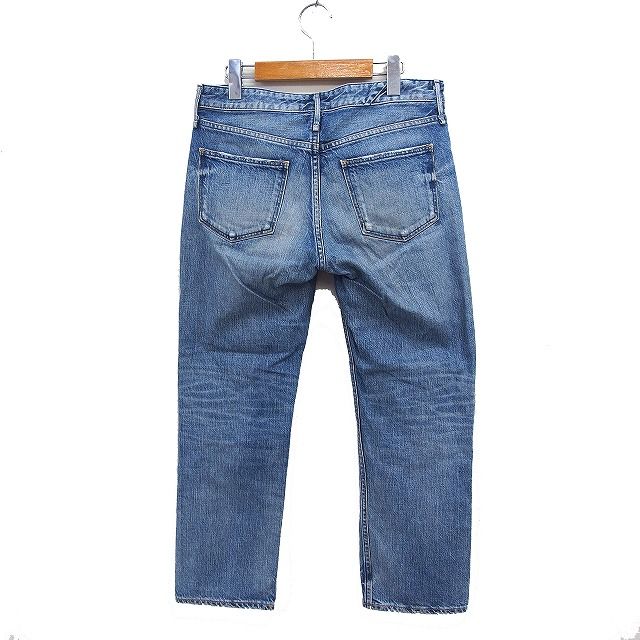 【人気☆upper hights】青　裾切りっぱなし　デニムパンツ　サイズ23 楽天市場】upper hights アッパーハイツ デニムパンツ サイズ:23