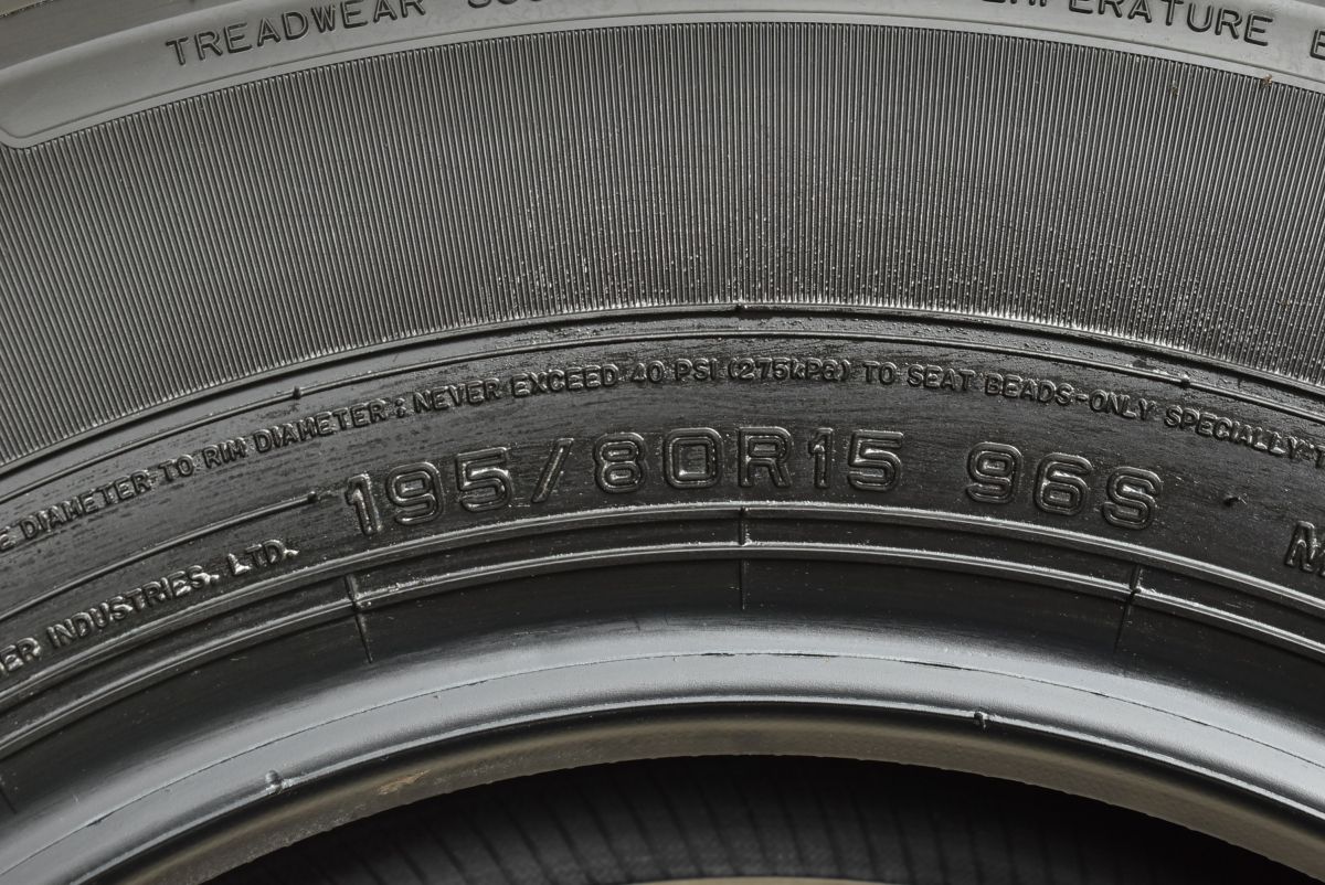 2024年製 新車外し品】ダンロップ グラントレック AT20 195/80R15 4本