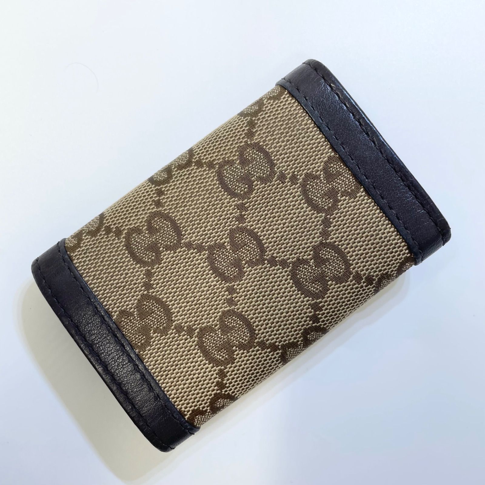 美品】GUCCI キーケースインターロッキング GG キャンバス レザー - メルカリ