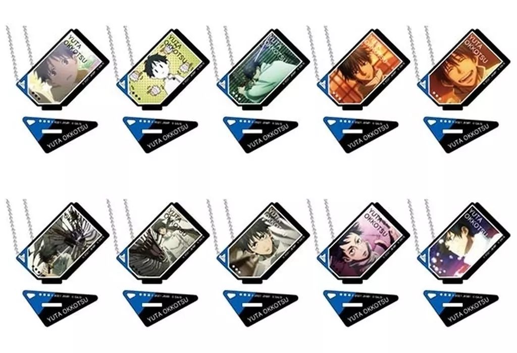 中古】キーホルダー 全10種セット 「フォトスタンドアクリル