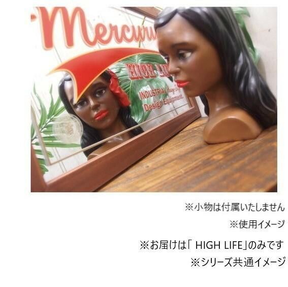 昭和レトロ・ツマミ細工置き型ミラー 昭和レトロ 壁掛けミラー すだれ