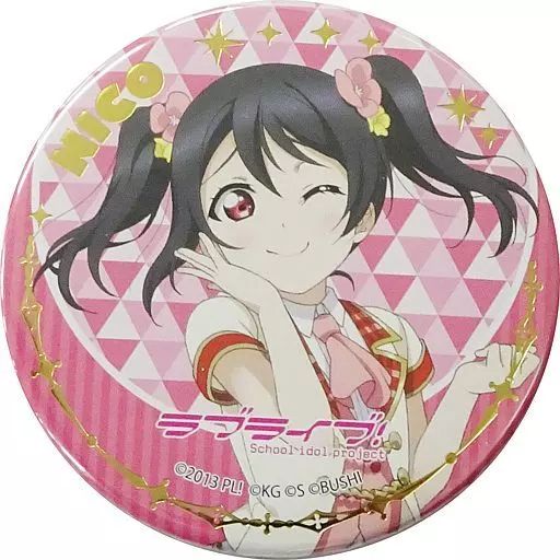 中古】バッジ・ピンズ 矢澤にこ 「ラブライブ!シリーズ スクスタ箔押し
