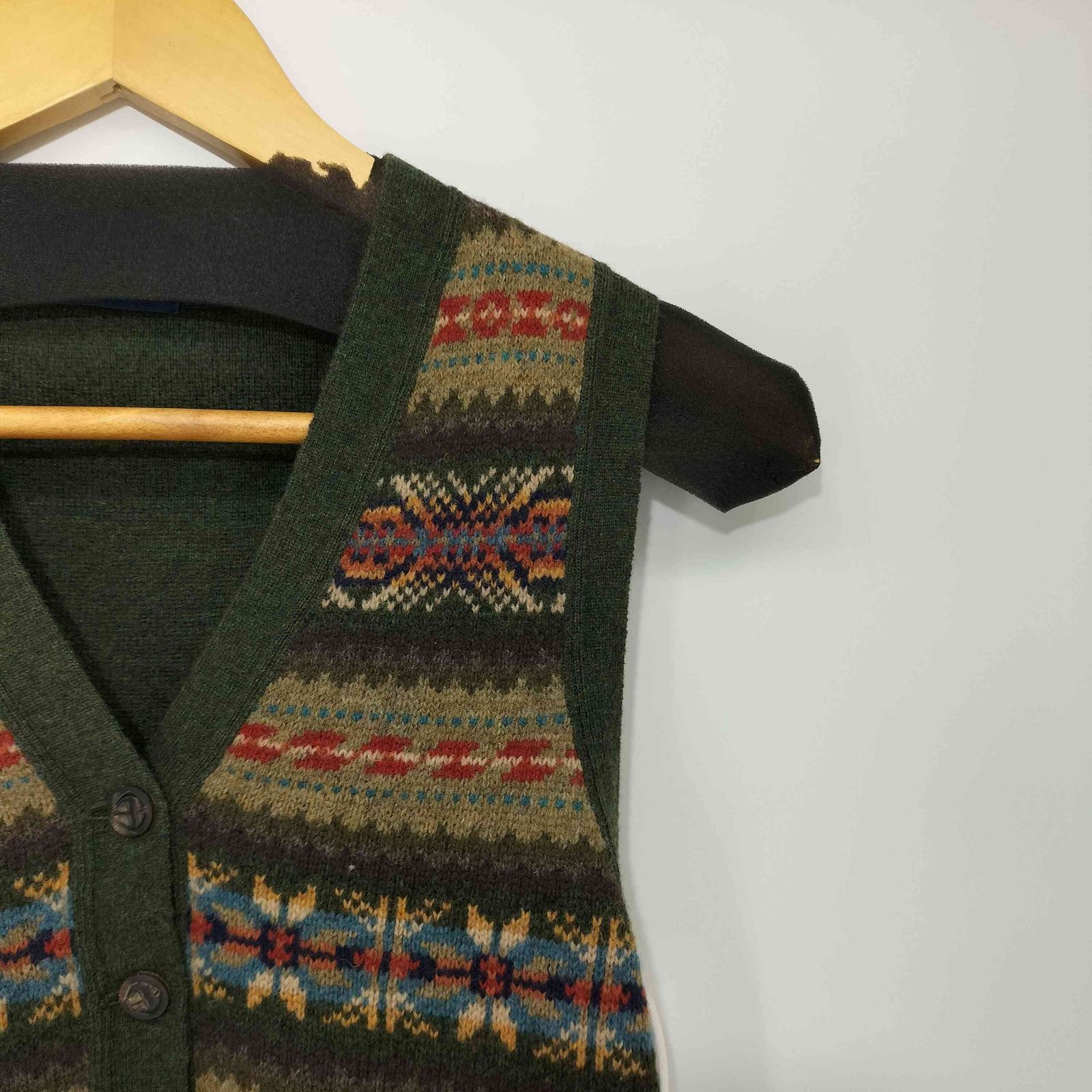 ポロラルフローレン POLO RALPH LAUREN ネイティブ柄 ウール