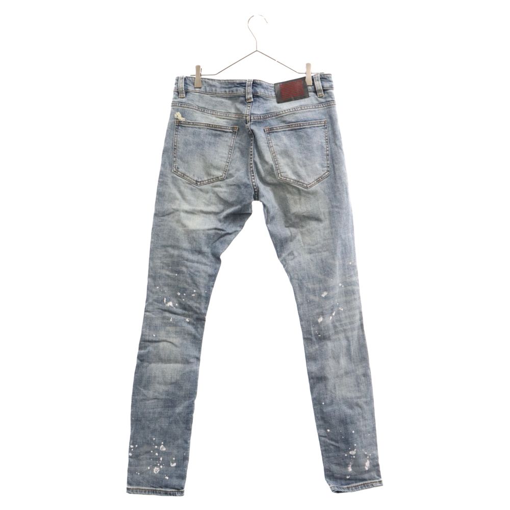 海外限定 SERENEDE ダメージ加工 スキニー デニムパンツ 関税込 海外限定 SERENEDE ダメージ加工 スキニー デニムパンツ 関税込