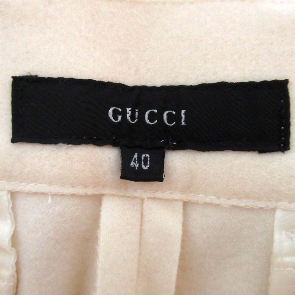 未使用 GUCCI グッチ トムフォード期 ウール スラックスパンツ