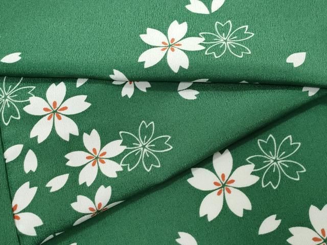 平和屋着物▽小紋　単衣　舞桜　洗える着物　CAAQ9053vf 平和屋着物▽小紋 単衣 舞桜 洗える着物 CAAQ9053vf - メルカリ