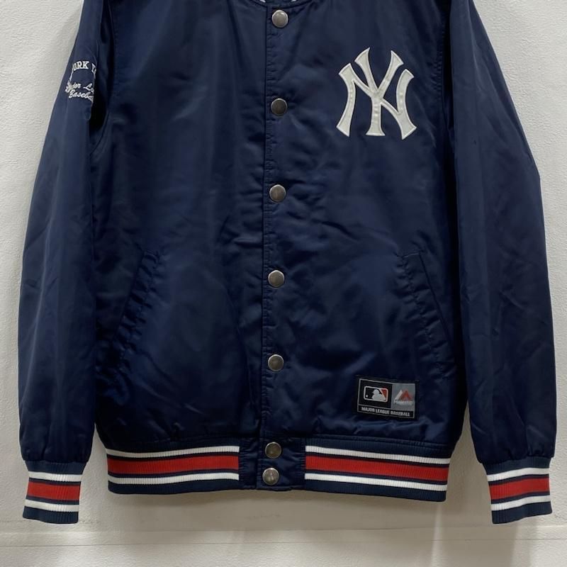 Majestic パデッドサテンジャケット NEW YORK YANKEES
