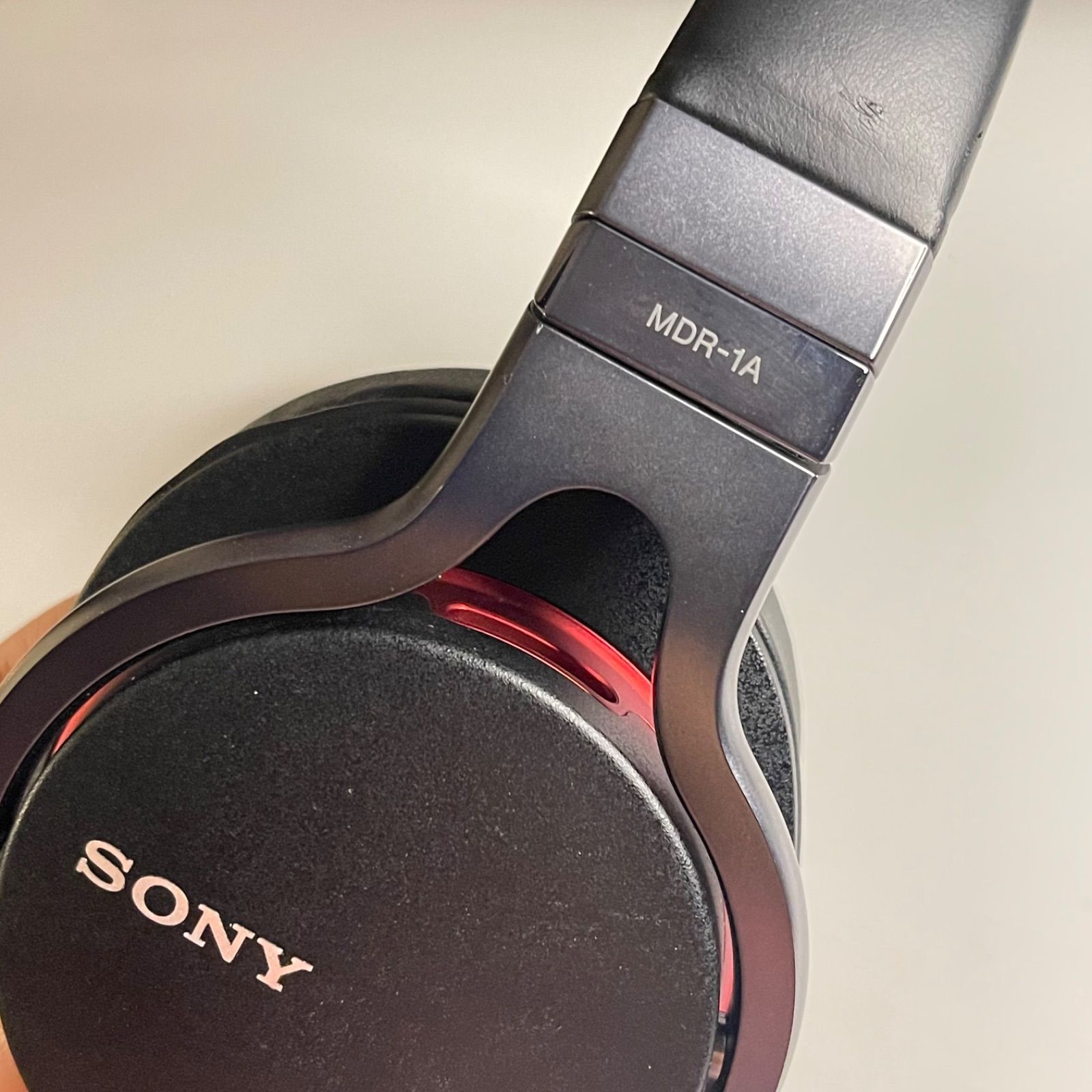 SONY MDR-1A ハイレゾ対応ヘッドホン 新品イヤーパッド交換して