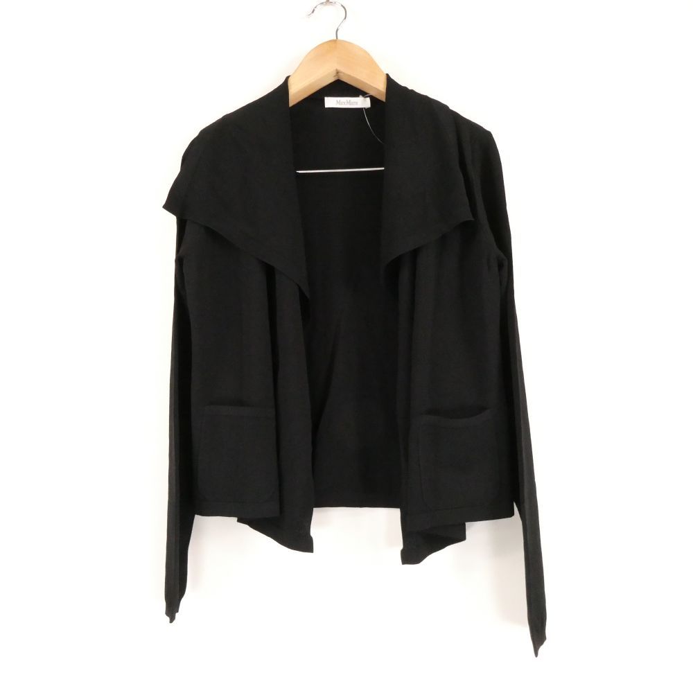 美品 MAXMARA マックスマーラ カーディガン M 165/88A レーヨン他 ロング丈 長袖 白タグ レディース AY6210A26 Max Mara 美品 MAXMARA マックスマーラ カーディガン M 165/88A