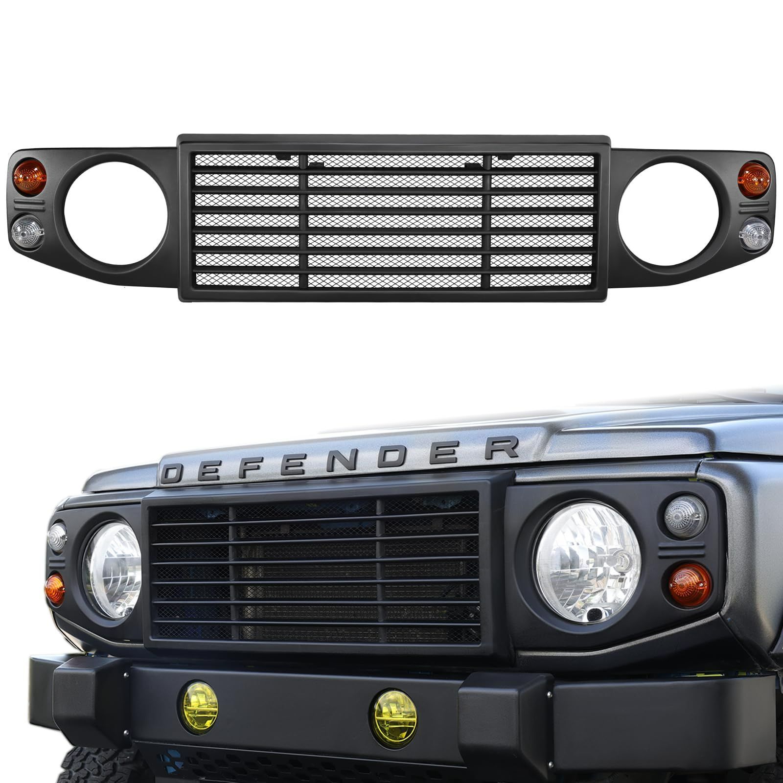 スズキ ジムニー JB64W JB74W フロントグリルマットブラック