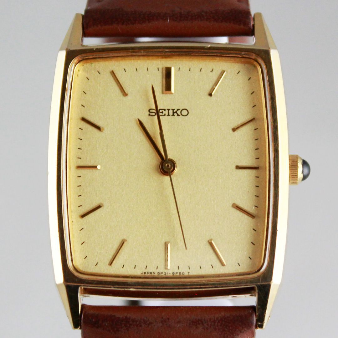 中古 】 セイコー SEIKO 5P31-5E10 メンズ腕時計 クォーツ