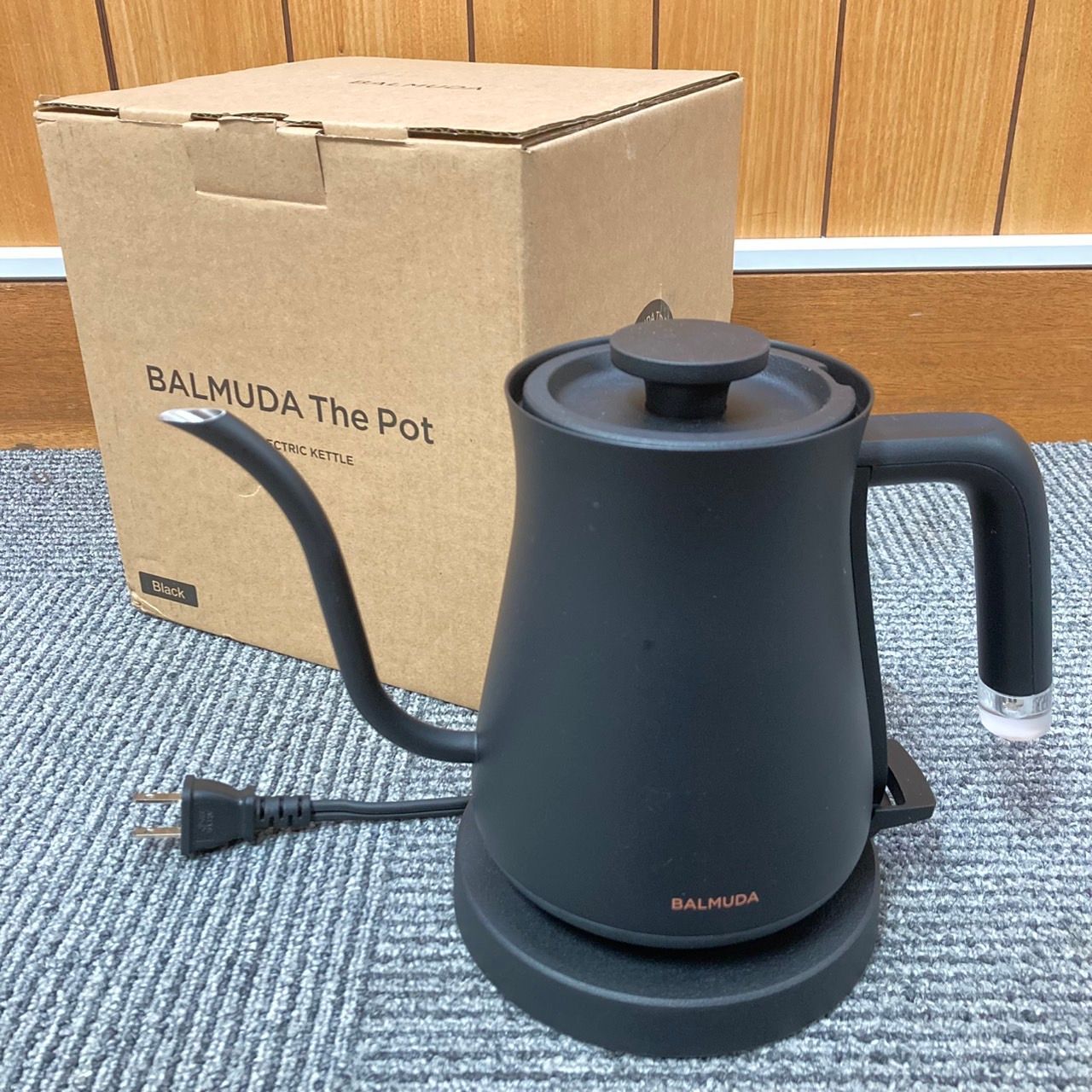 BALMUDA/バルミューダ BALMUDA The Pot/電気ケトル K07A-BK 0.6L