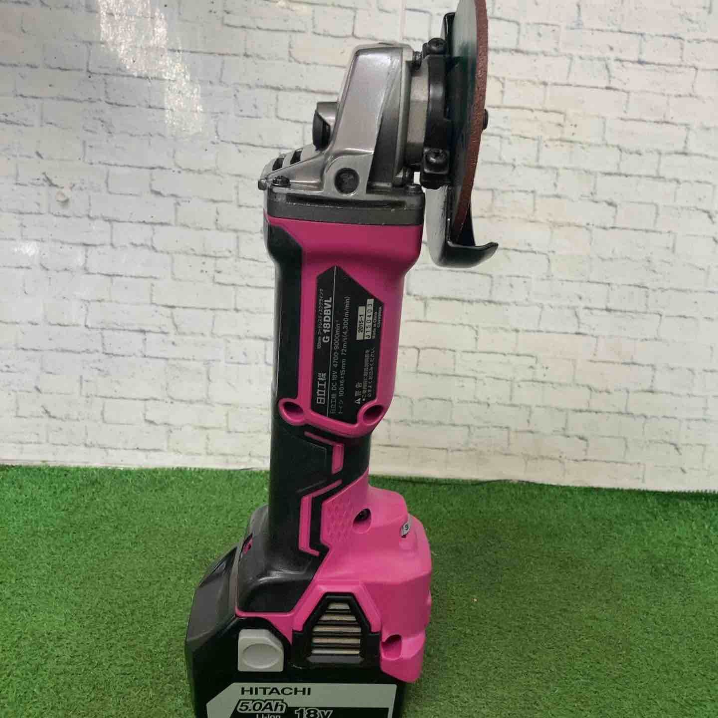 100mmコードレスディスクグラインダ G18DBVL