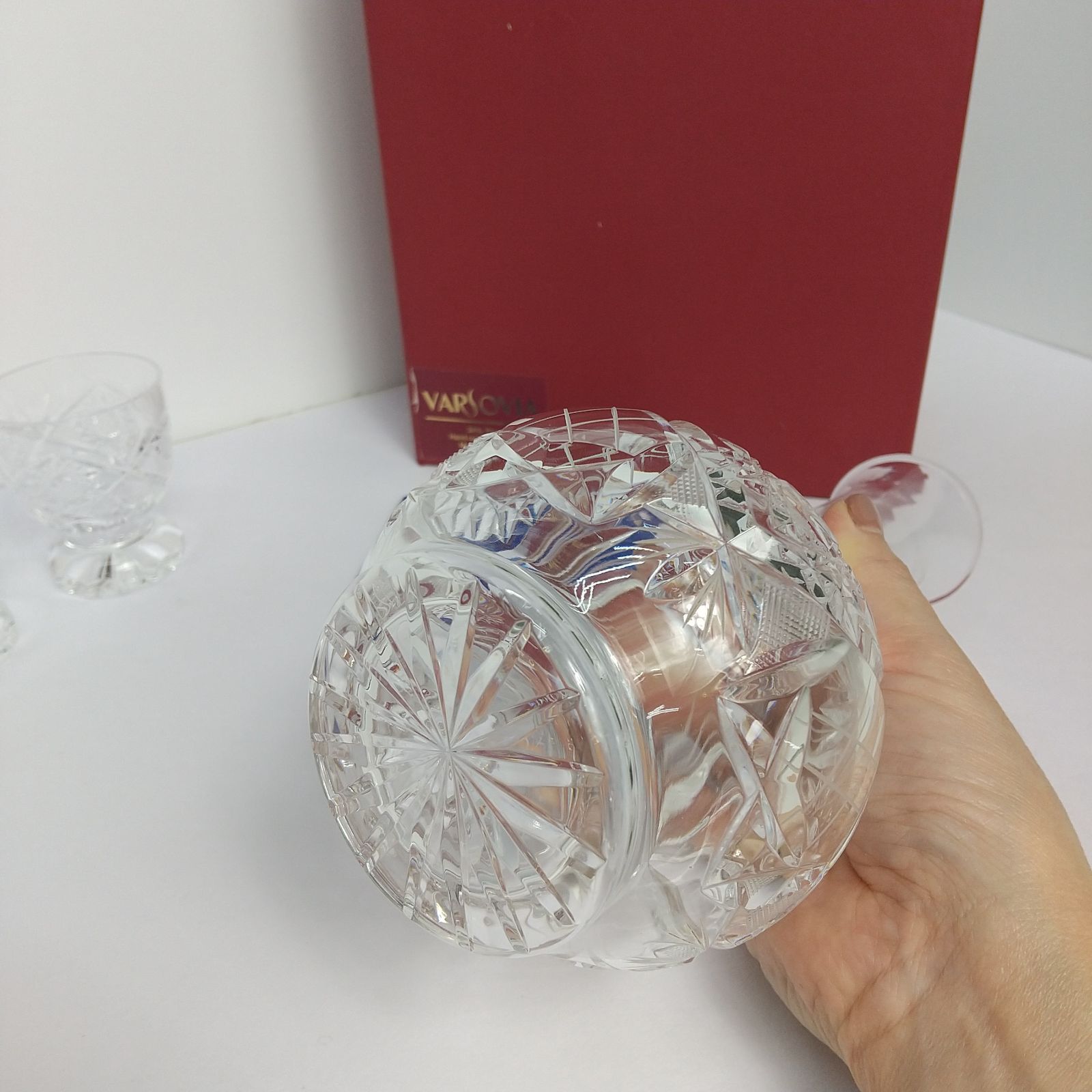 VARSOVIA バルソビア クリスタルガラス ポーランド製 デキャンタ