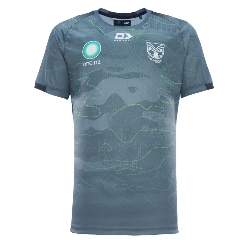 送料無料 匿名配送 ダイナスティ ニュージーランドウォリアーズ 2025 Tシャツ コーチ ブラック メンズ 公式モデル