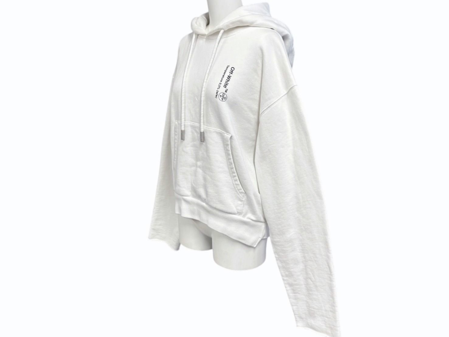 オフホワイト パーカー