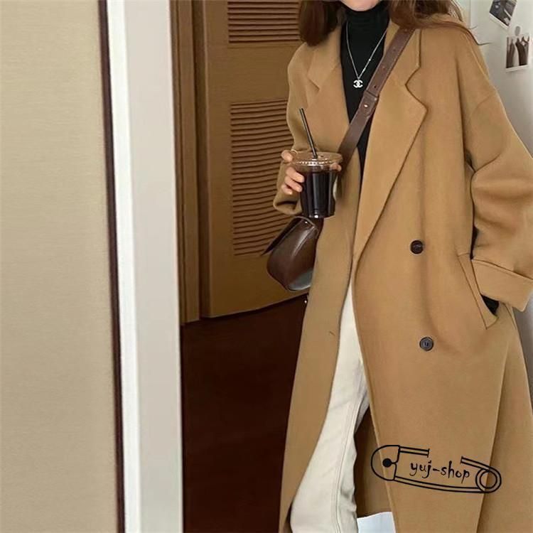 チェスターコート レディース ロングコート オーバーコート スタイリッシュ ゆったり 秋 冬 通勤 通学 無地 暖かい ビジネス