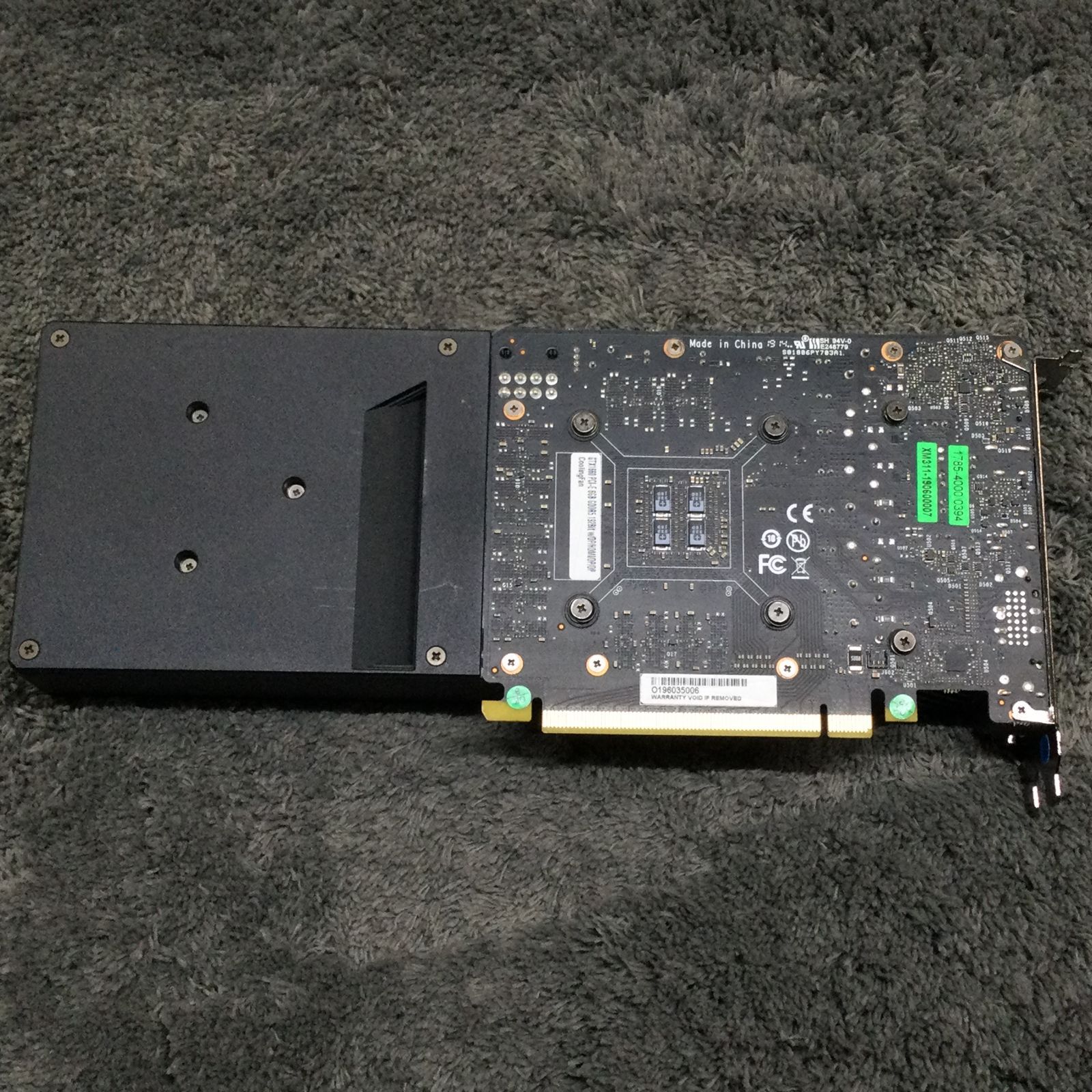 ⑨ メーカー不明 GTX1660 6GB グラフィックボード 1000026887615