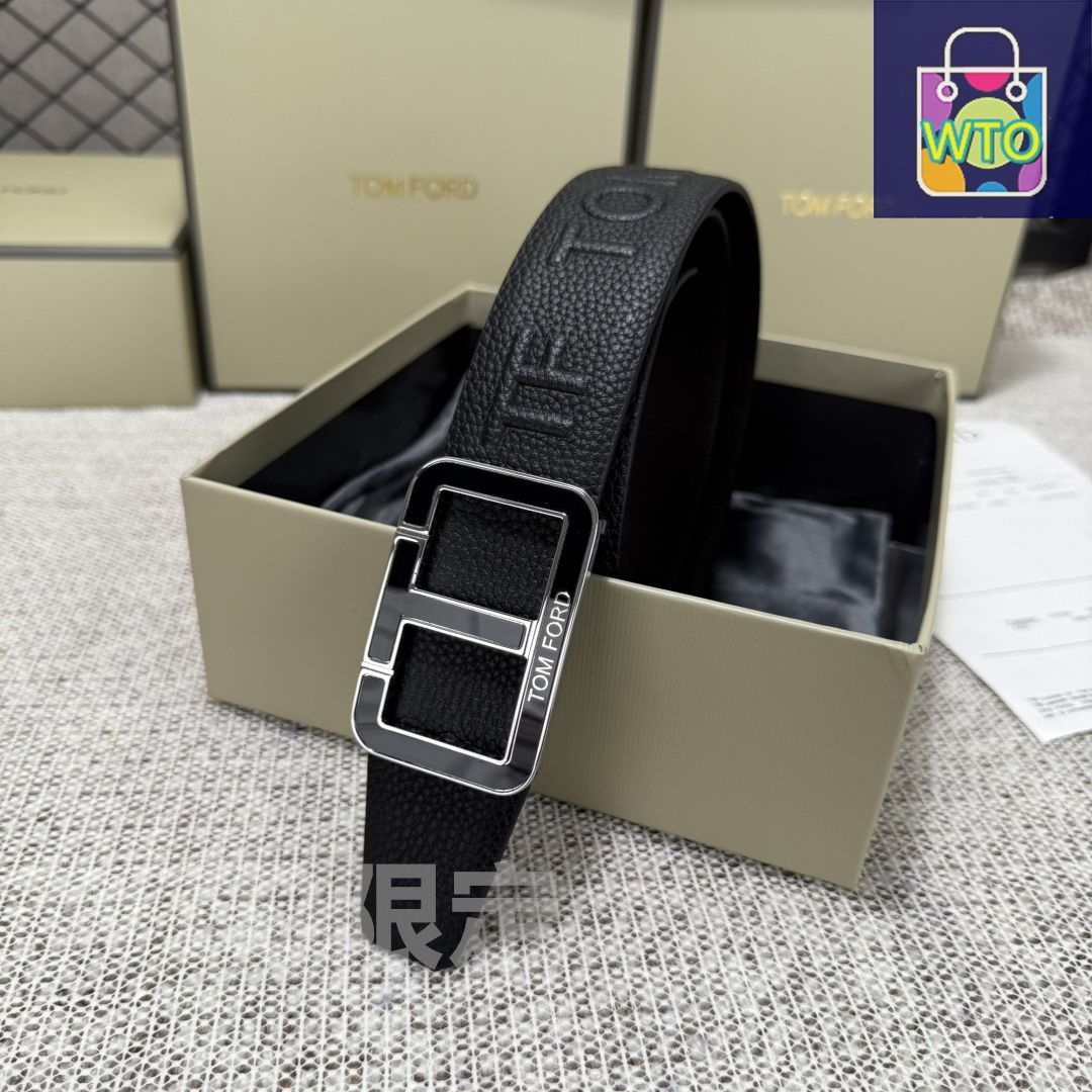 今日特価】Tom Ford トムフォード ダブルフェイスレザーベルト