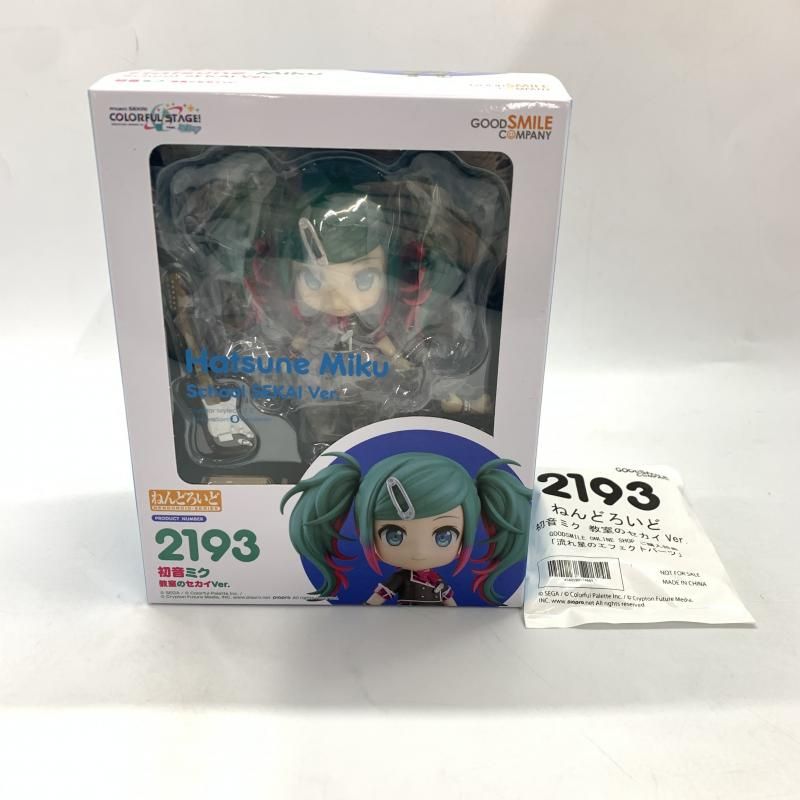 新品未開封 ねんどろいど 初音ミク 教室のセカイVer. 特典付き ねんどろいど 初音ミク 教室のセカイVer.【特典付き
