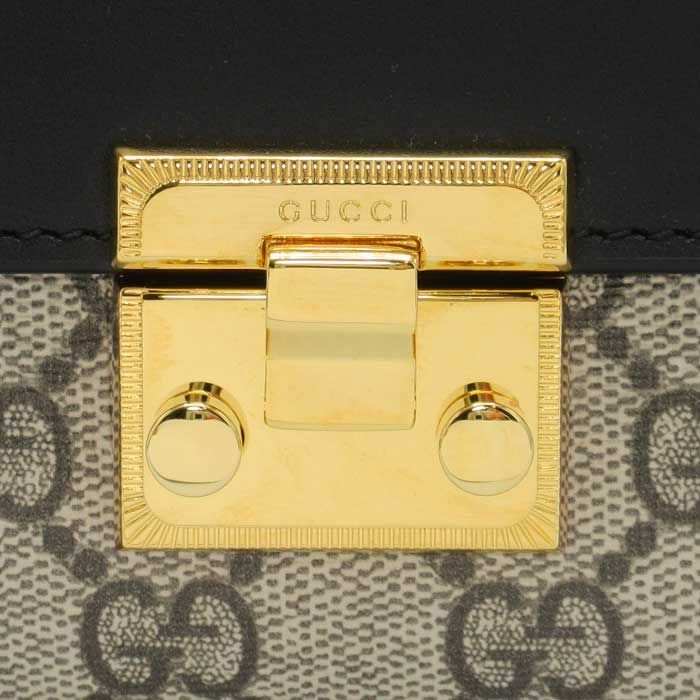 グッチ 三つ折り財布（小銭入れ無） GUCCI GG スプリーム ウォレット  