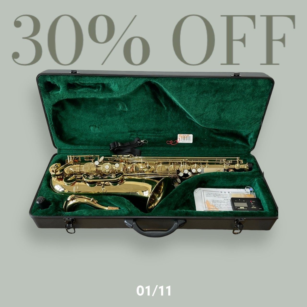 Kaerntner ケルントナー テナーサックス 彫刻入り ケース付き ケルン