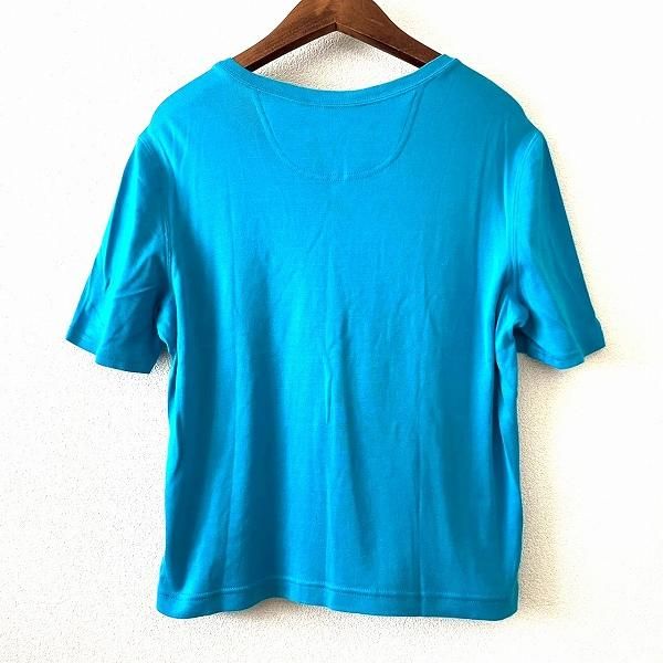 snc GKITALIYA 伊太利屋 カットソー Tシャツ 11 水色系 半袖
