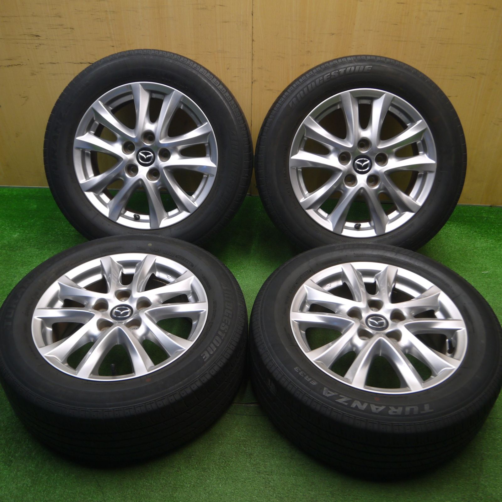 送料無料] 4本価格☆マツダ アクセラ 純正 205⁄60R16 ブリヂストン