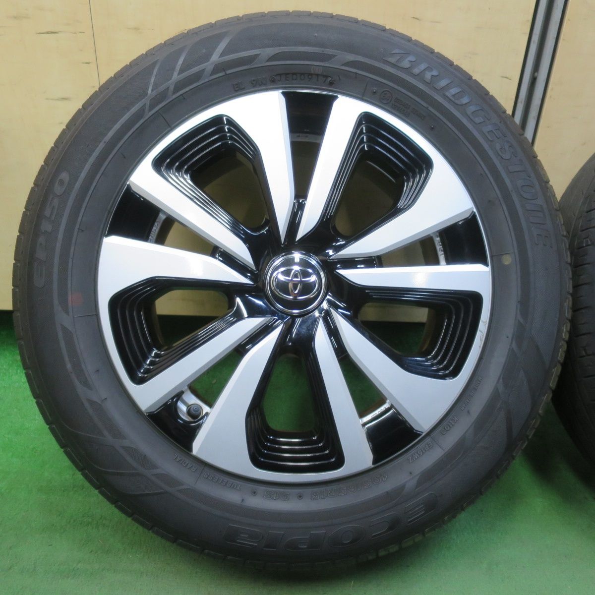 キレイ トヨタ 50系 プリウス PHV 純正 195 65R15 ブリヂストン エコピア EP150 ヨコハマ エコス ES31 15インチ PCD100 5H 5092611イノ