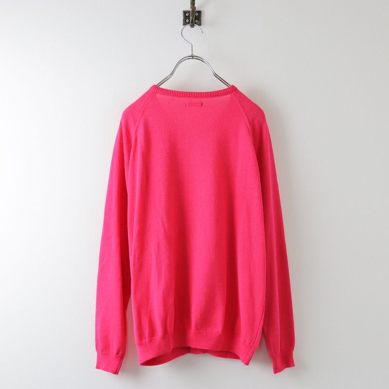 美品 マイヨ maillot クルーネックカーディガン 1/ピンク ニット