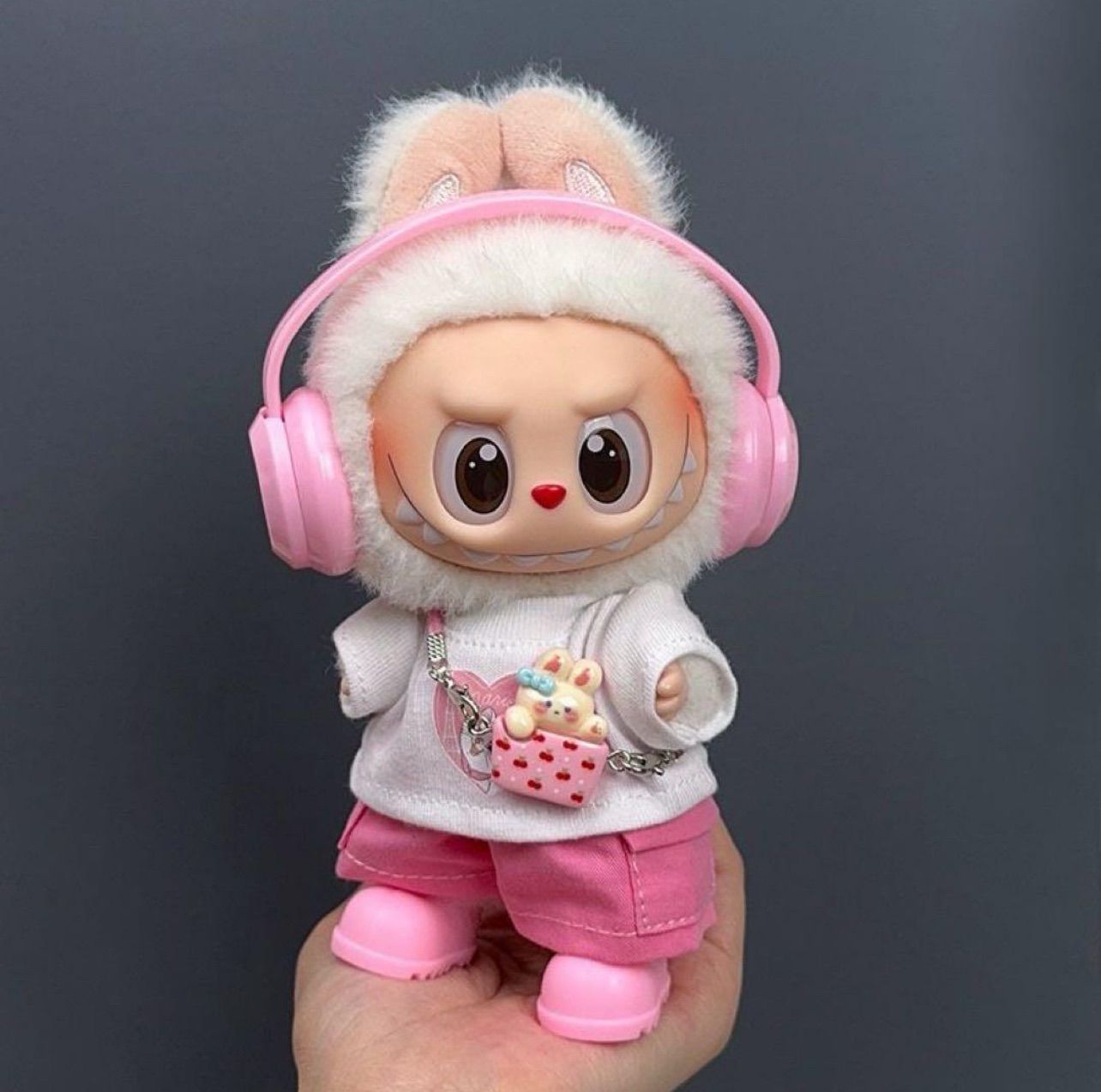 LABUBU 着せ替え服 17センチ 5点セット ラブブ Labubu ぬいぐるみ 17cm着せ替え服 ぬい服 5点セット