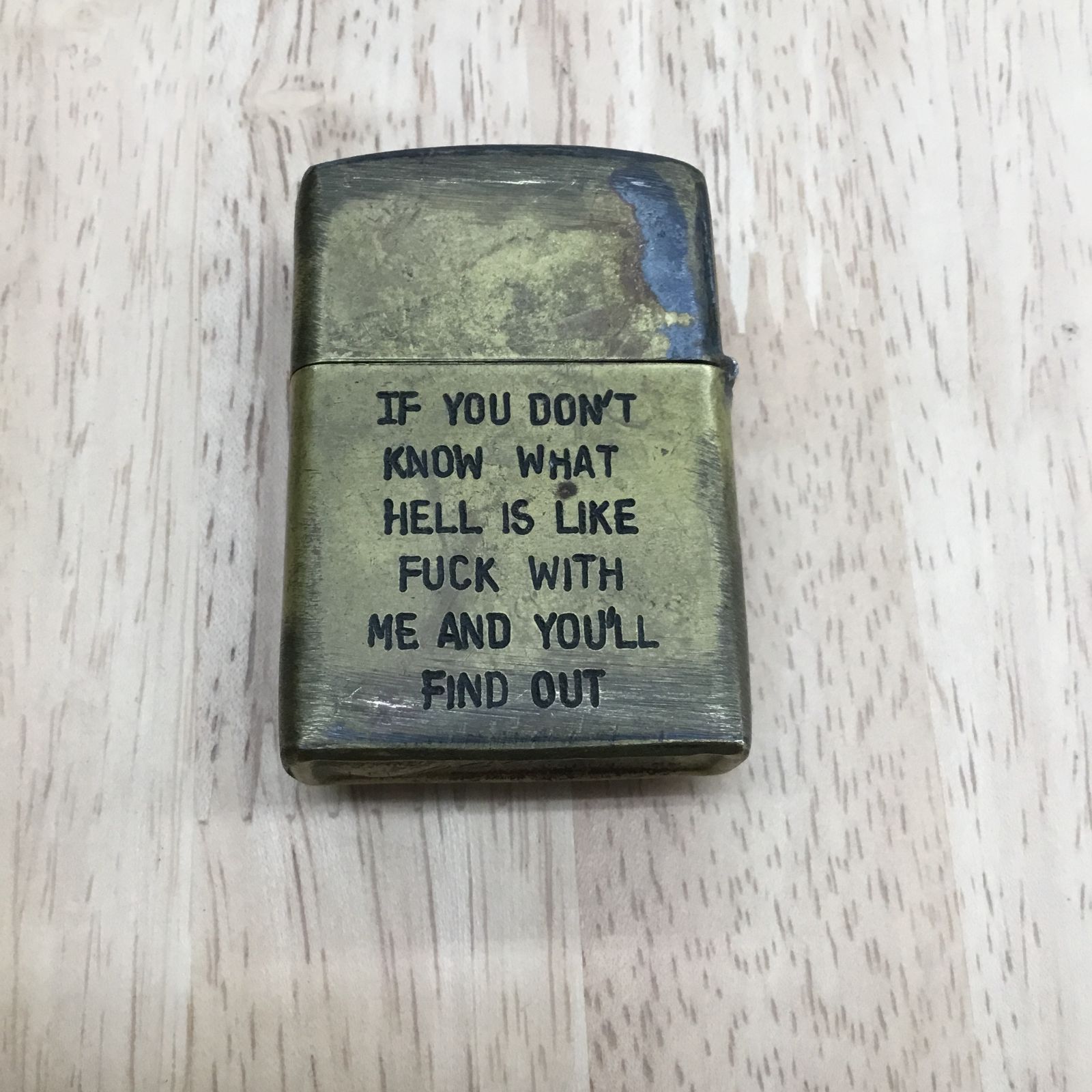 ベトナム ZIPPO 1967年製 PHAN THIET アメリカ軍 エキスパート
