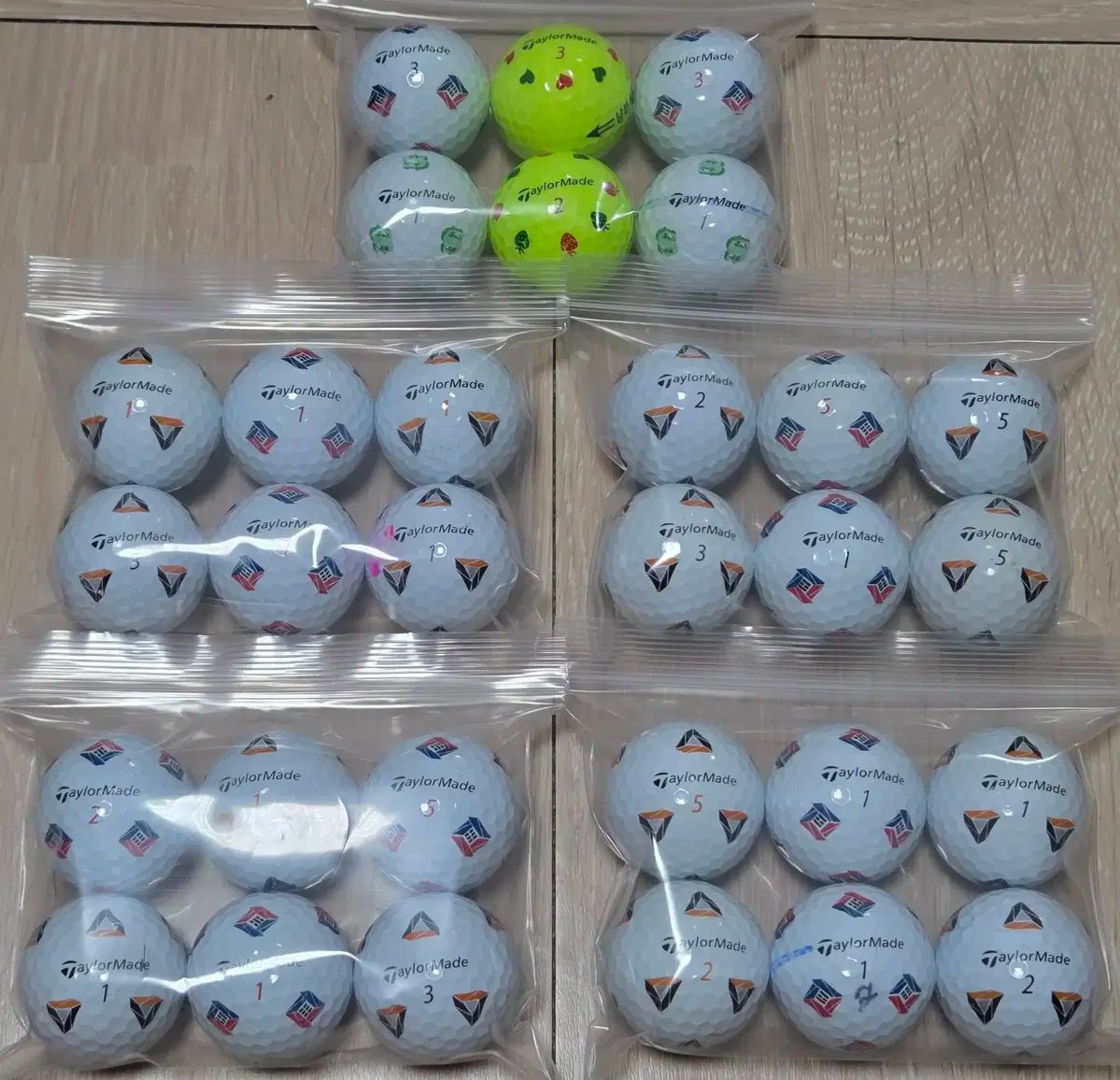 テーラーメイド A レベル TP5 TP5x カラー ロストボール 30 区