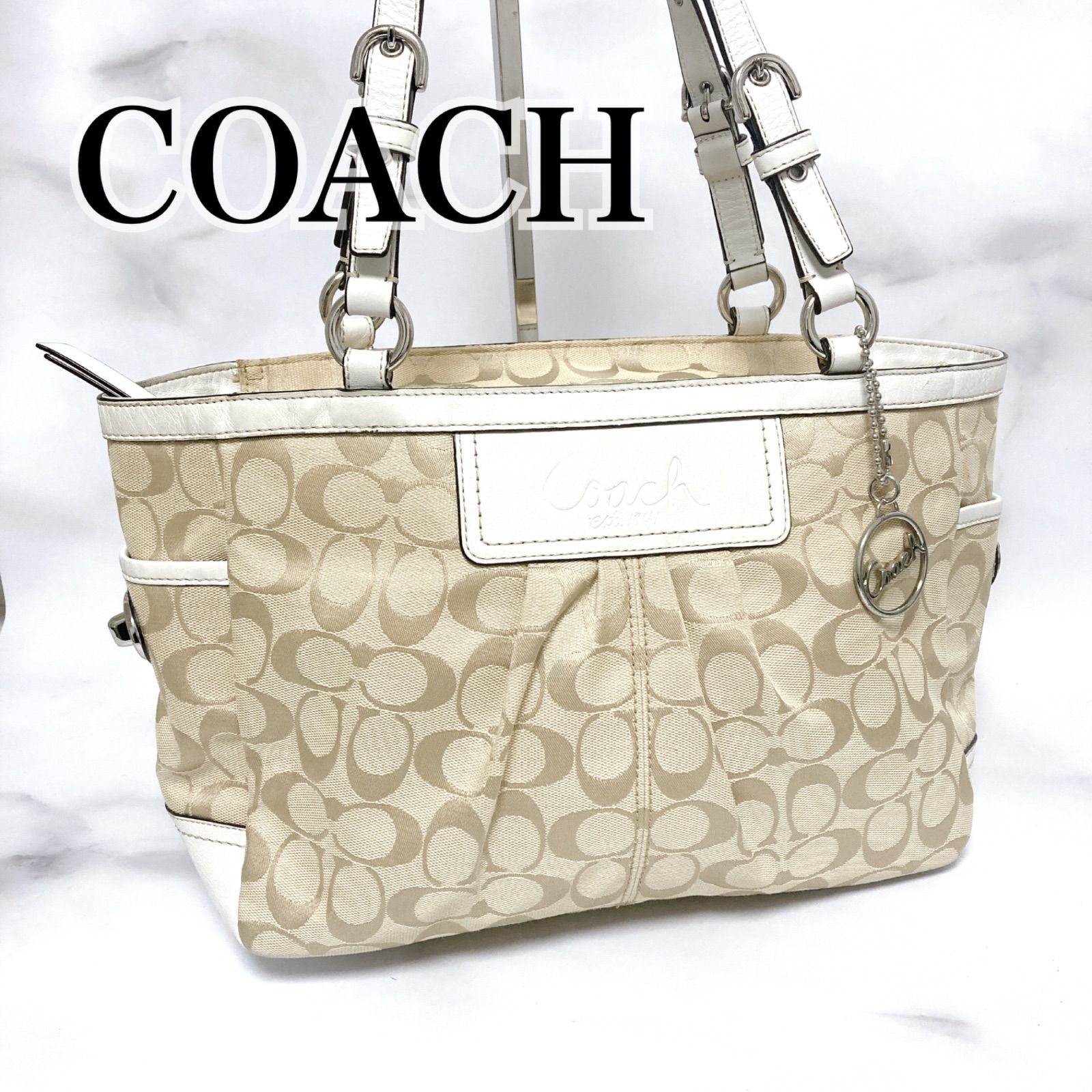 ☆ COACH コーチ バッグ ハンドバッグ 肩掛け トートバッグ ...