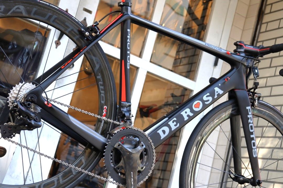 デローザ DE ROSA プロトス PROTOS 2013モデル 52.5サイズ カンパ スーパーレコード EPS 12S カーボン ロードバイク  ZONDA 【横浜店】 - メルカリ