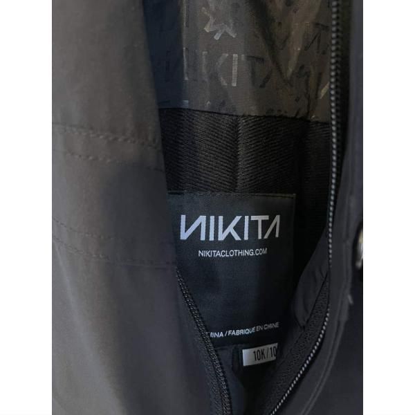 OUTLET】 NIKITA GIRLS EVERGREEN BIB PNT BLACK Mサイズ 子供用