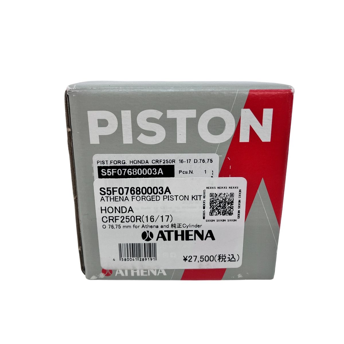 【大注目】 ATHENA S5F07680003A CRF250R 16 17 ピストンキット ホンダ アテナ Z10547686 【気質アップ】