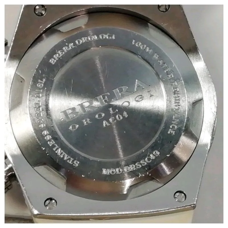 中古】BRERA OROLOGI ブレラ オロロジ メンズ クロノグラフ BRSSC49