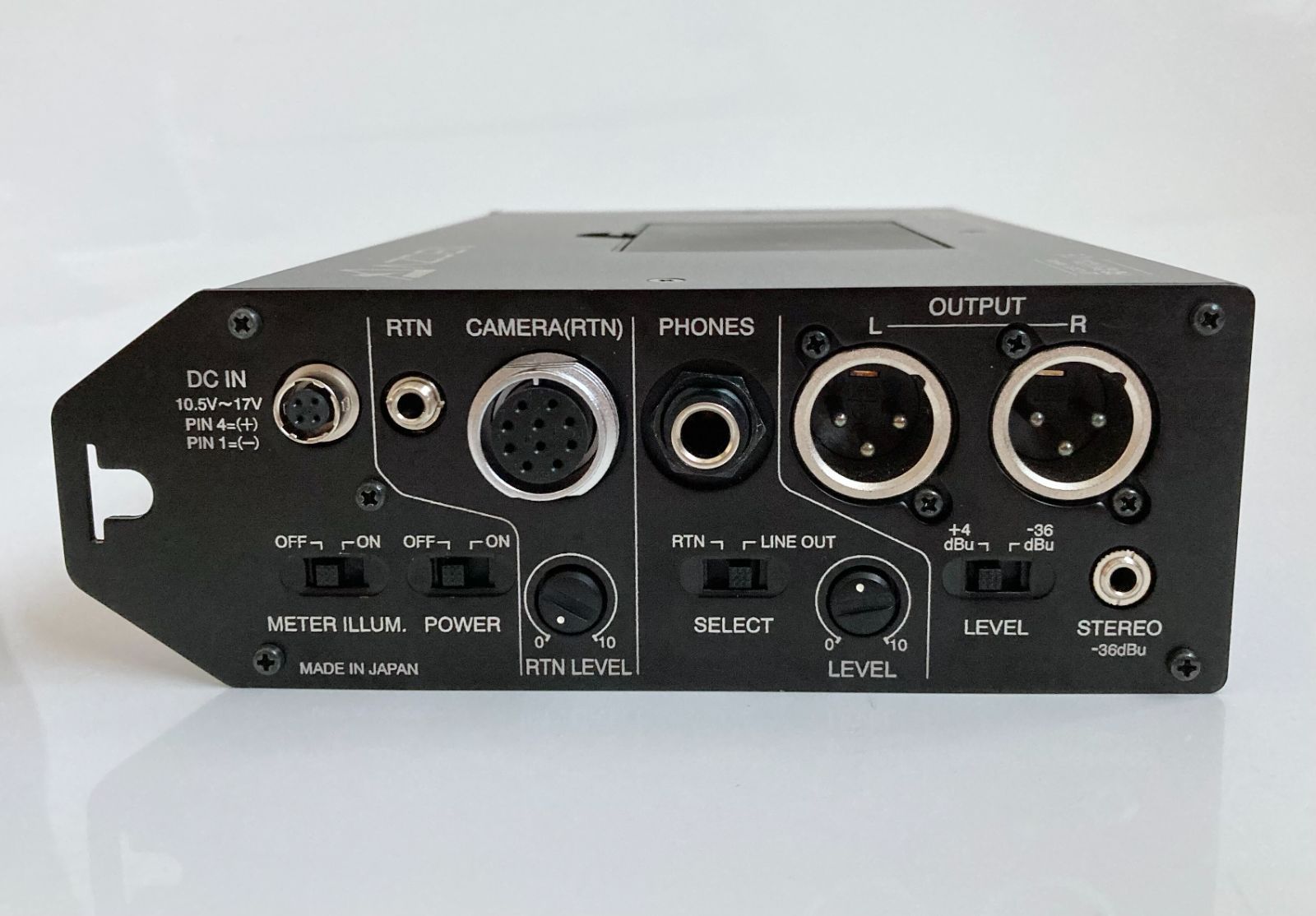 AZDEN FMX-42a 4チャンネル ポータブルミキサー アツデン プロ用