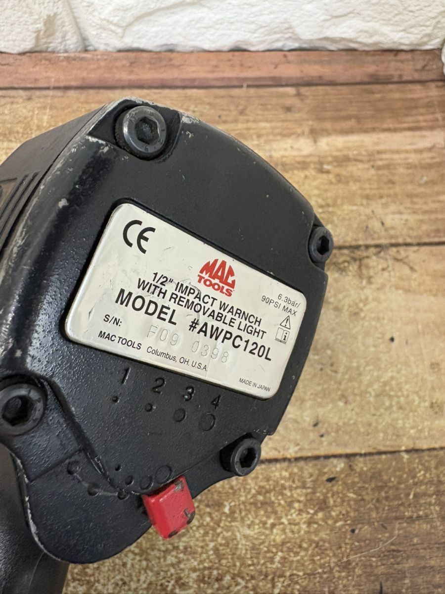 ▽ マックツール MACTOOLS 1|2エアインパクトレンチ AWPC120L HRDEVELOPMENT_JP