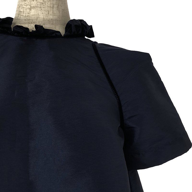 CECILIE BAHNSEN フリルリボンシャツUK6