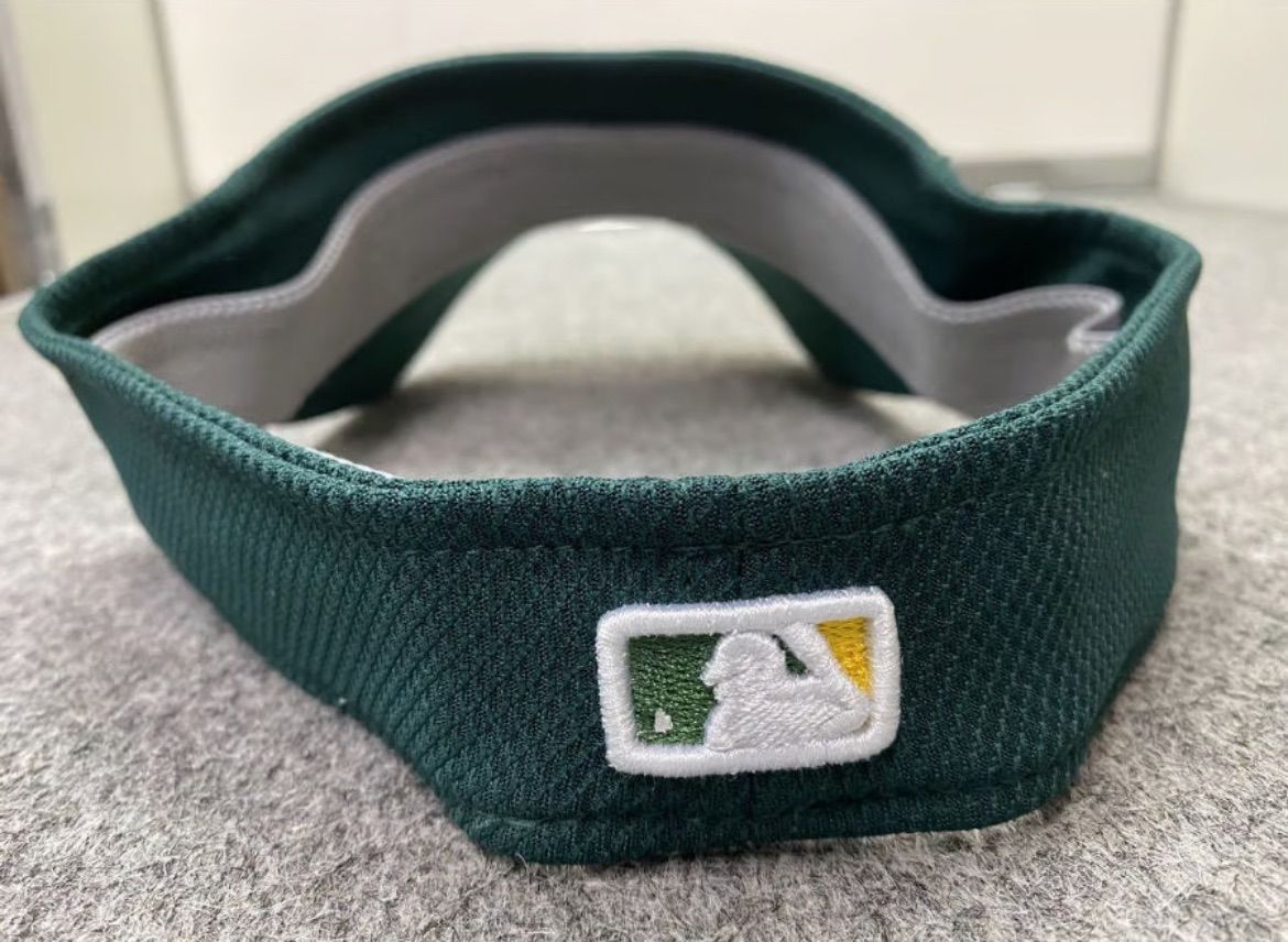 公式クラブハウスモデル NEWERA ニューエラ サンバイザー Athletics 
