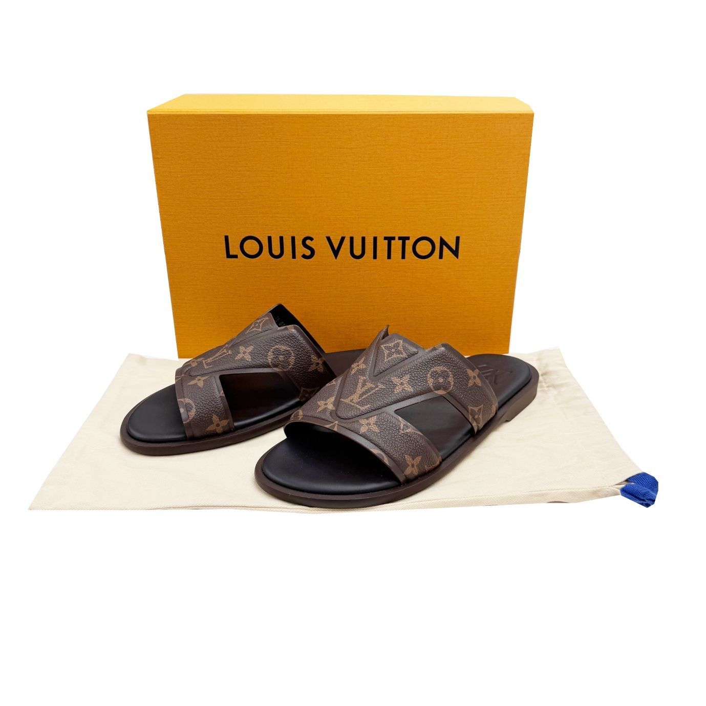 中古】LOUIS VUITTON ルイ ヴィトン サンダル 1ACRPX LV オアシス 