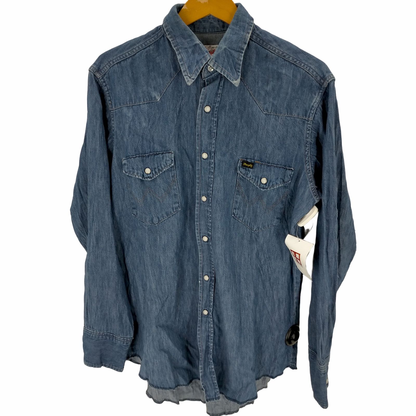 ラングラー Wrangler 70S USA製 白タグ pre-shrunk メンズ  16×33